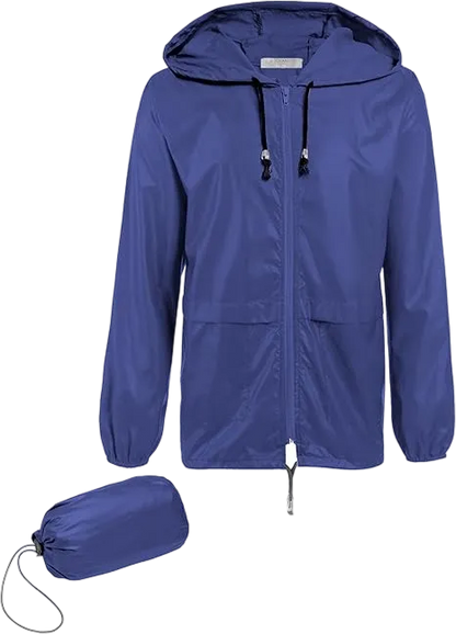 Men's Packable Jacket Outdoor Waterproof