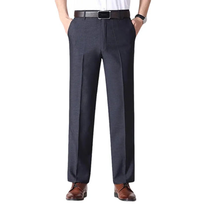 Men’s Classic Ice Silk High Waist Comfort Pants