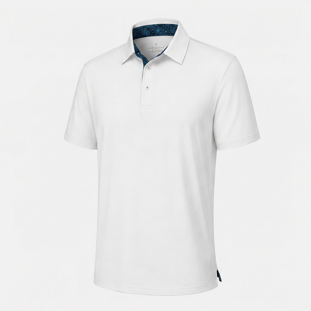 Men's Polo Shirts – Soft Breathable Cotton, Comfortable Short Sleeve Casual Fit
