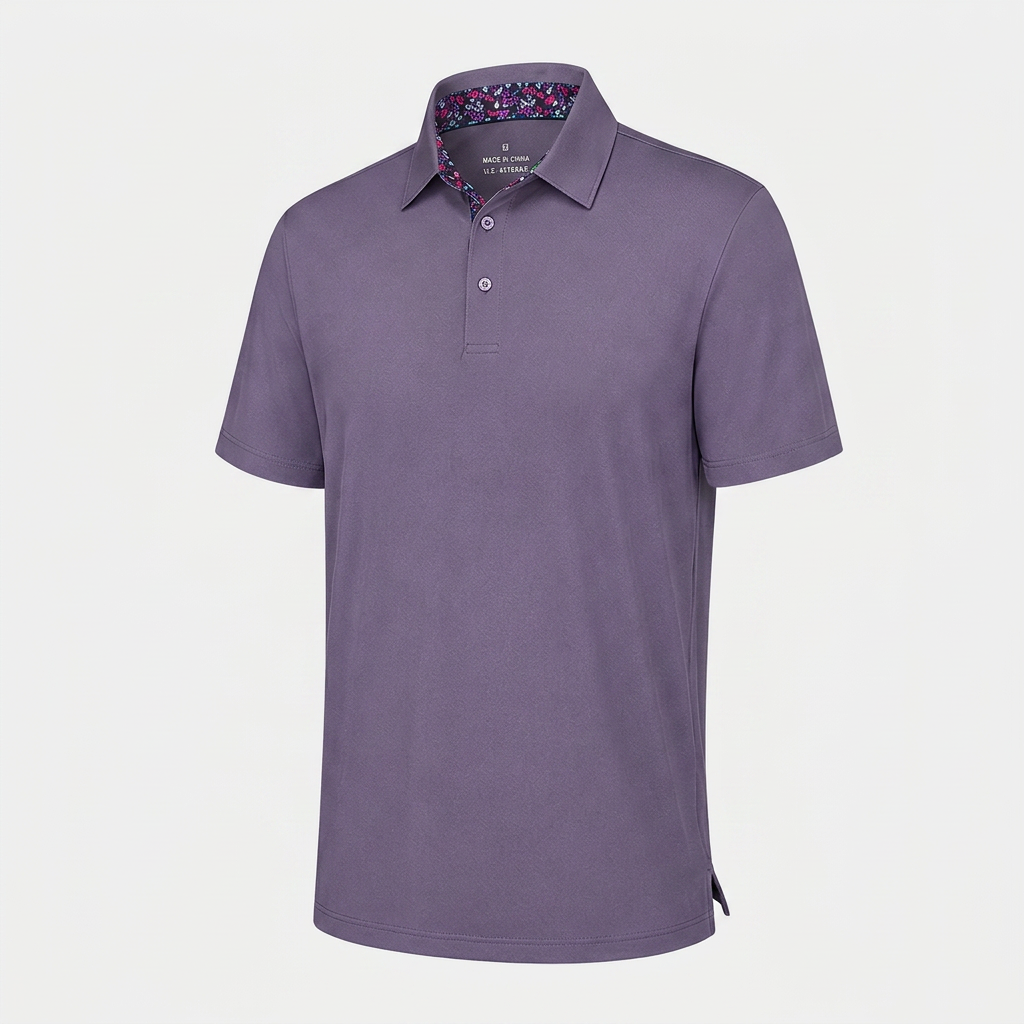 Men's Polo Shirts – Soft Breathable Cotton, Comfortable Short Sleeve Casual Fit