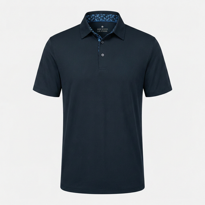 Men's Polo Shirts – Soft Breathable Cotton, Comfortable Short Sleeve Casual Fit