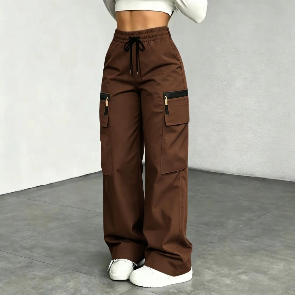 ⚡FINAL SALE 🔥Women’s lightweight loose cargo pants with multiple pockets