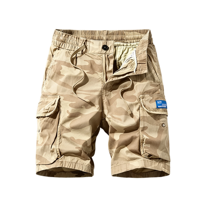 Men’s camouflage cargo shorts