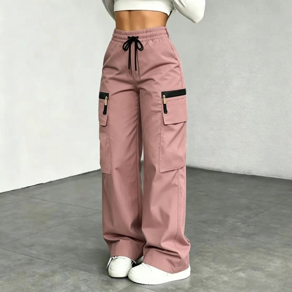 ⚡FINAL SALE 🔥Women’s lightweight loose cargo pants with multiple pockets