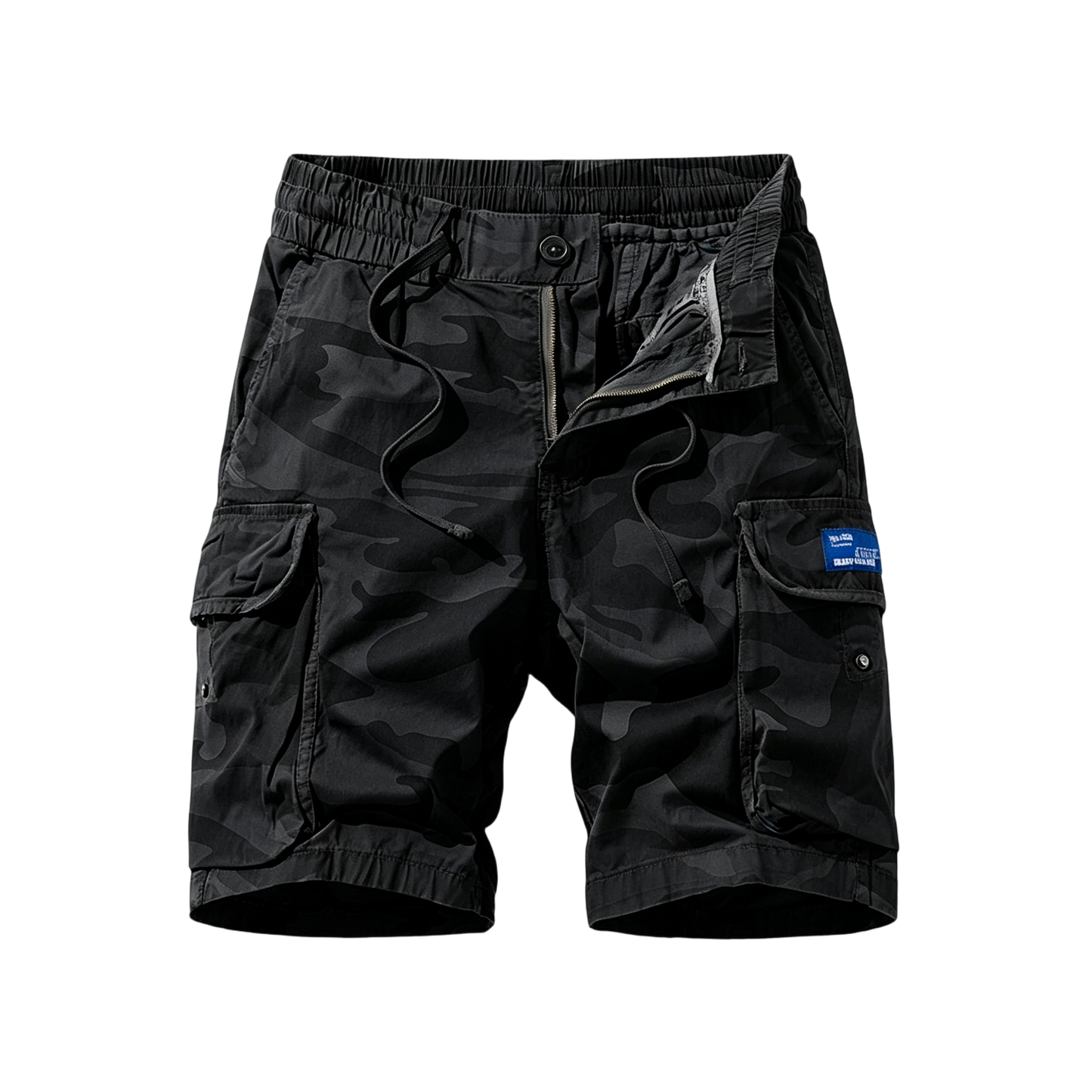 Men’s camouflage cargo shorts