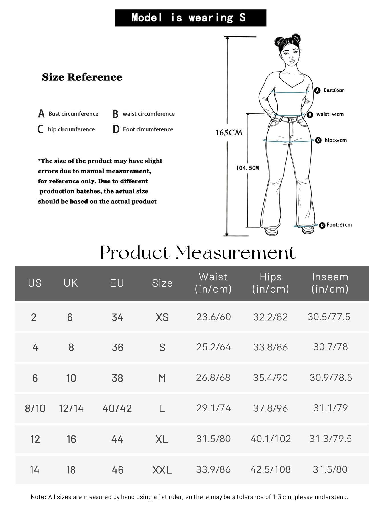 Women's High Waist Flare Leg Jeans