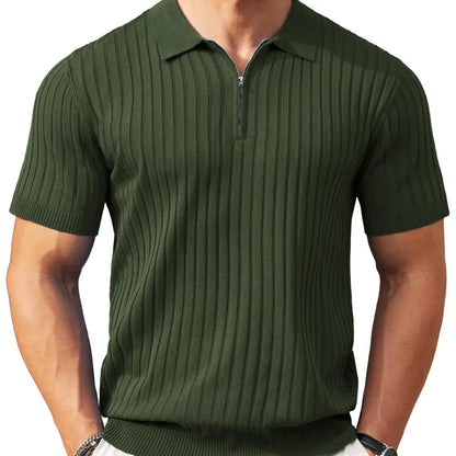 🔥2026 Men's Zipper Polo Shirts