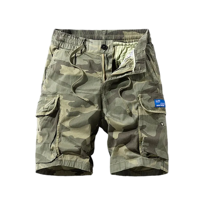 Men’s camouflage cargo shorts