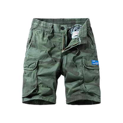 Men’s camouflage cargo shorts