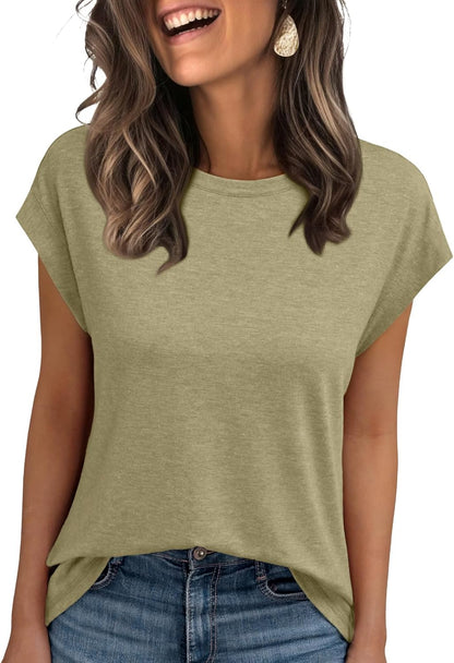 Everyday Essentials Cap Sleeve Tee