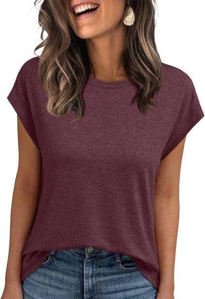 Everyday Essentials Cap Sleeve Tee