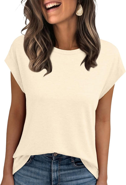 Everyday Essentials Cap Sleeve Tee