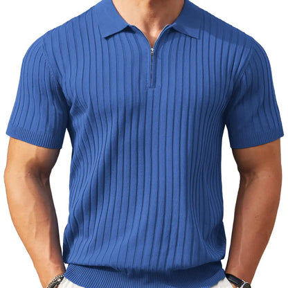 🔥2026 Men's Zipper Polo Shirts