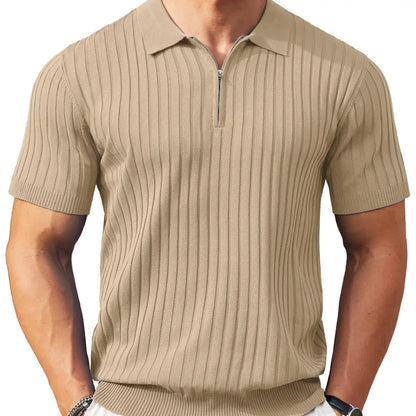 🔥2026 Men's Zipper Polo Shirts