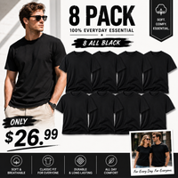 8 Pack - 8 Black $26.99