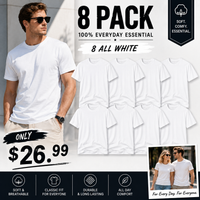 8 Pack - 8 White  $26.99