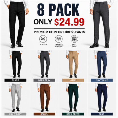 Men's Stretch Dress Pants