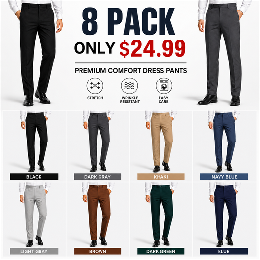 Men's Stretch Dress Pants