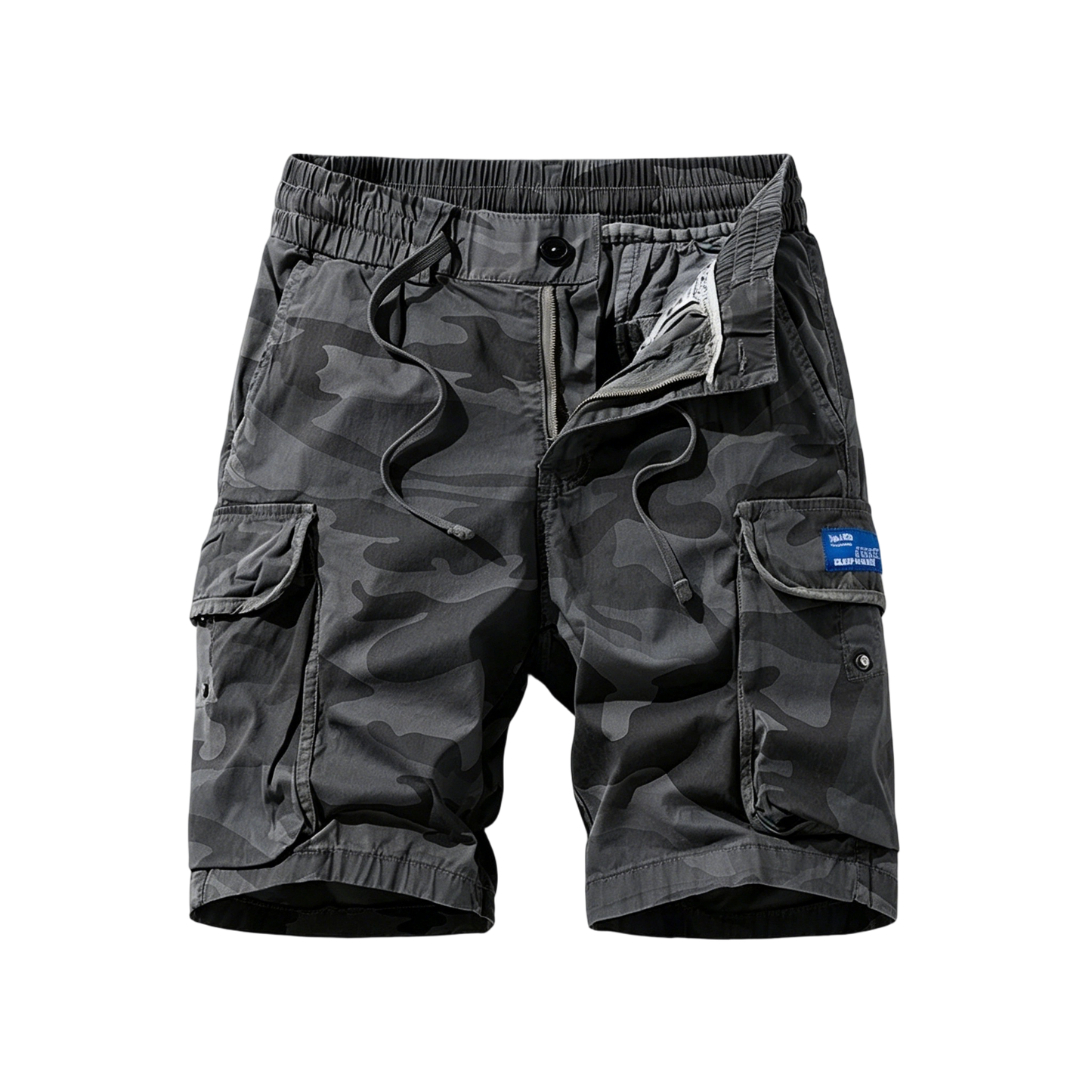 Men’s camouflage cargo shorts
