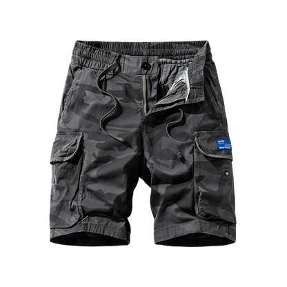 Men’s camouflage cargo shorts