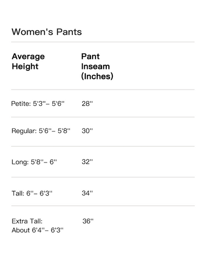 Women's High Stretch Mid Rise Straight Pants
