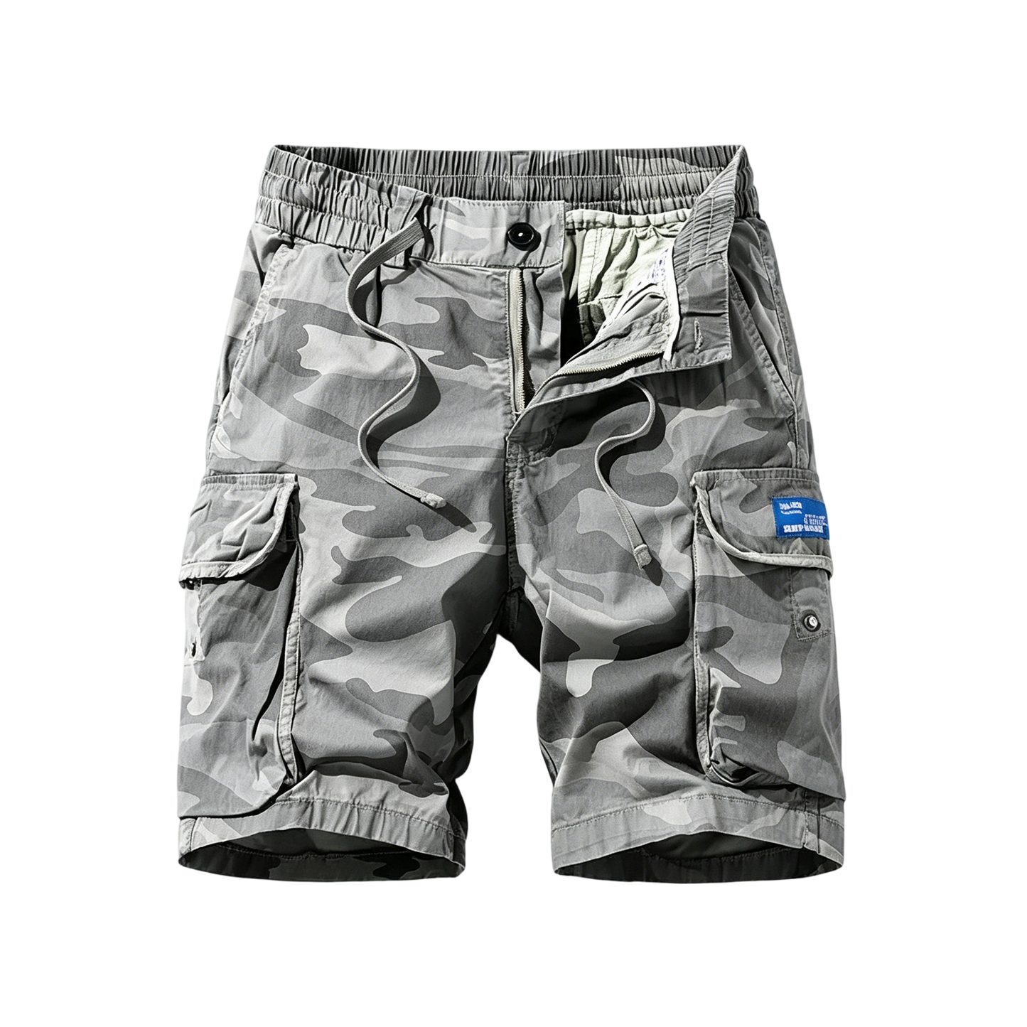Men’s camouflage cargo shorts