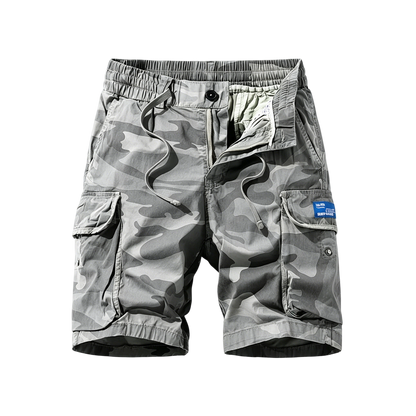 Men’s camouflage cargo shorts