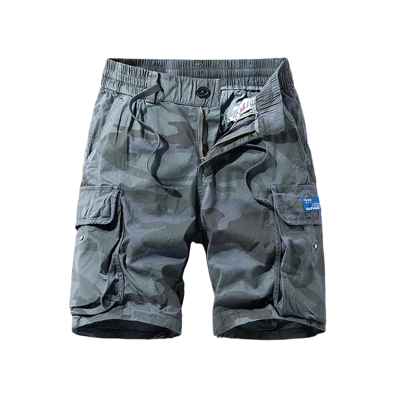 Men’s camouflage cargo shorts