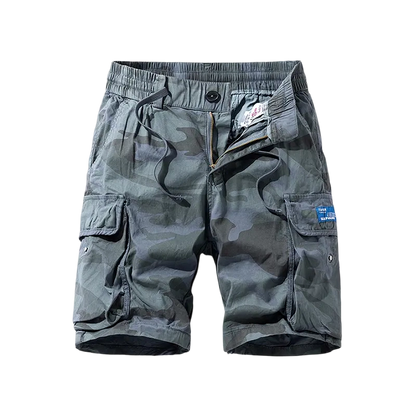 Men’s camouflage cargo shorts