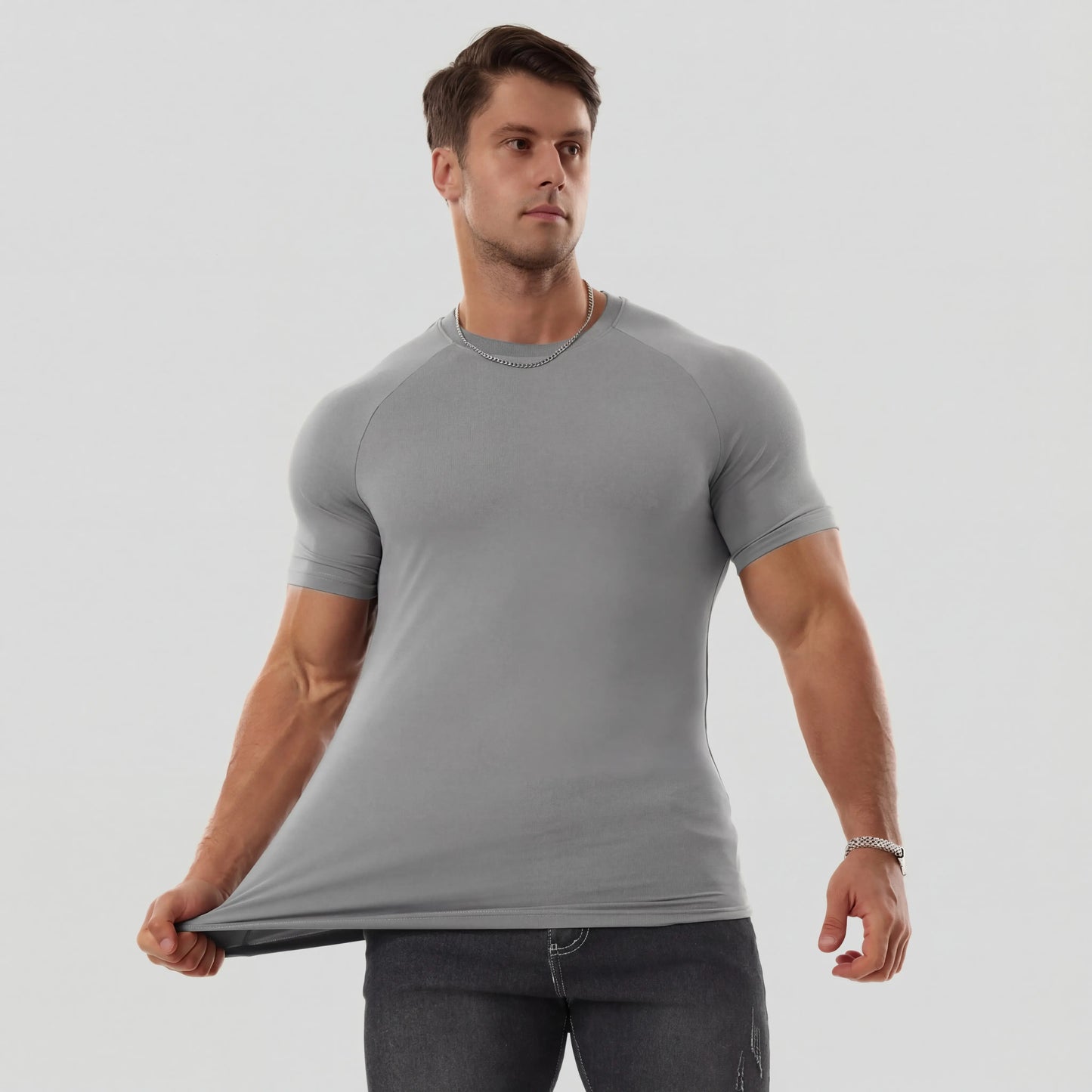 Men's Raglan Sleeve Athletic T-Shirt
