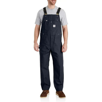 🔥Men's Denim Bib Overalls, Workwear with Adjustable Straps and Convenient Tool Pockets