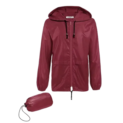 Men's Packable Jacket Outdoor Waterproof