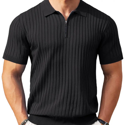 🔥2026 Men's Zipper Polo Shirts