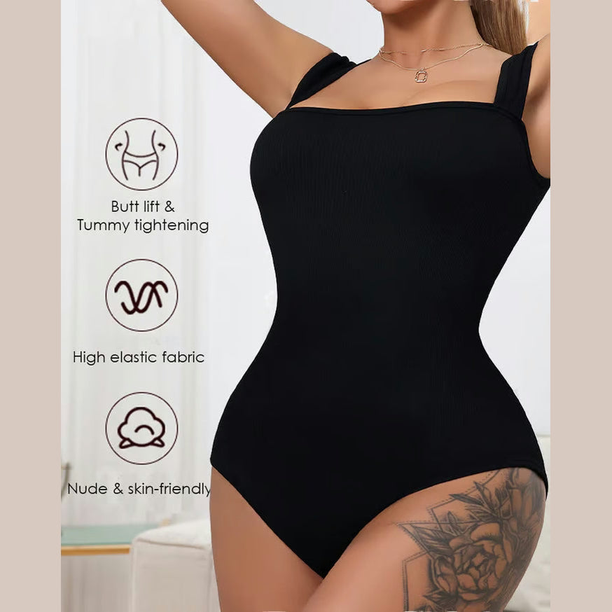 BOTTOM PRICE ONLY TODAY！！！Square Neck Sleeveless Bodysuits
