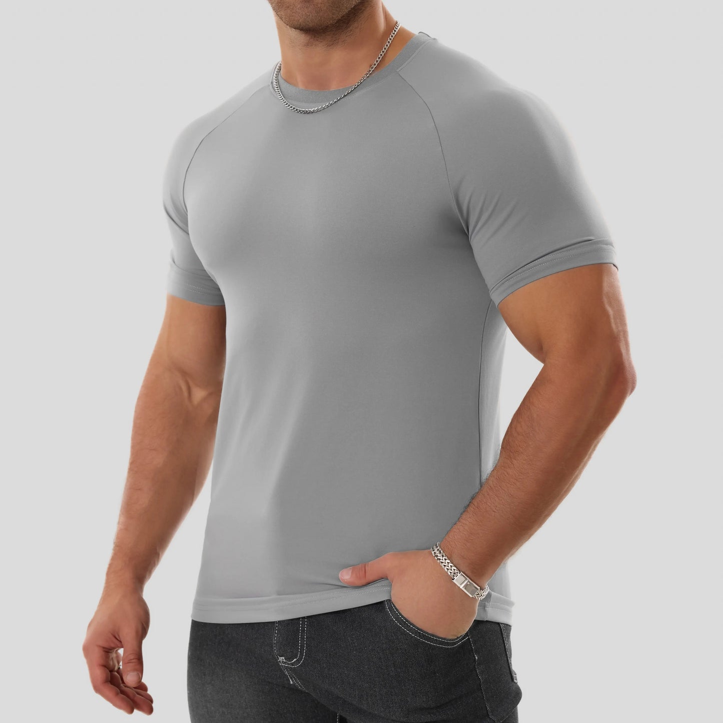 Men's Raglan Sleeve Athletic T-Shirt