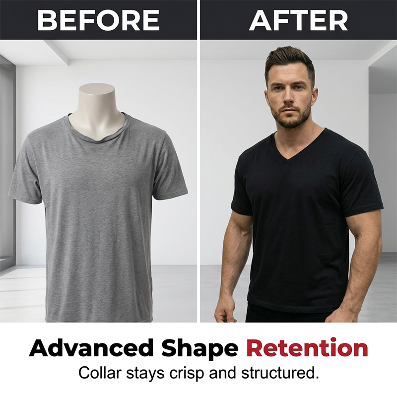 Men's Classic Casual V-Neck T-Shirt