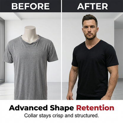 Men's Classic Casual V-Neck T-Shirt