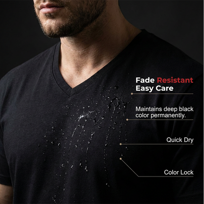 Men's Classic Casual V-Neck T-Shirt